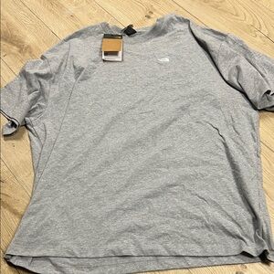 The North Face Men's Heather Gray Short Sleeve Tee